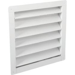 Air Vent 12" x 12" Square White Gable Attic Vent 81202 Pack of 6