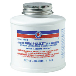 Permatex 4 Oz. Aviation Form-A-Gasket Sealant 80019