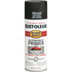 Rust-Oleum Stops Rust Dark Gray 12 Oz. Spray Automotive Paint Primer 2089830