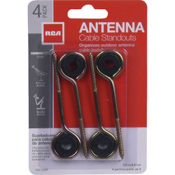 RCA 3-1/2 In. Antenna Wireholder (4-Pack) VH124R