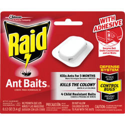 Raid 0.24 Oz. Solid Ant Bait Station (4-Pack) 76746