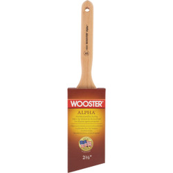 Wooster Alpha 2-1/2 In. Angle Sash Paint Brush 4231-2 1/2