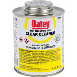 Oatey 16 Oz. All-Purpose Clear PVC Cleaner 30795