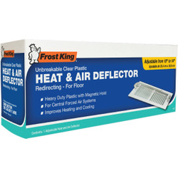Frost King 10 In. to 14 In. Floor Heat and Air Deflector HD7