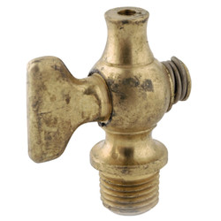 Anderson Metals 1/8 In. MIP Brass 80 psi Air Drain Cock 59306-02