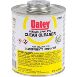Oatey 32 Oz. All-Purpose Clear PVC Cleaner 30805