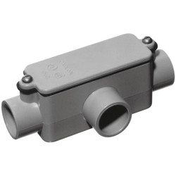 Carlon 1-1/4 In. PVC T Access Fitting E983GRCAR