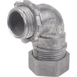 Halex 3/4 In. Compression 90-Degree EMT Conduit Connector 90292