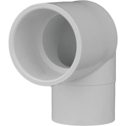 Charlotte Pipe 1-1/2" Sxsp 90d St Elbow PVC 02304  1200HA