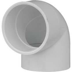 Charlotte Pipe 2 In. Slip x Slip Schedule 40 90 Deg. PVC Elbow (1/4 Bend)