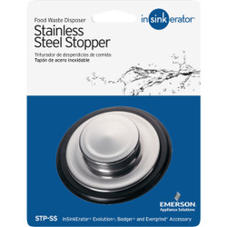 Insinkerator 3-1/4 In. Stainless Steel Disposer Stopper STP-SS