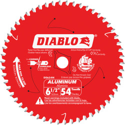 Diablo 6-1/2 In. 54-Tooth Aluminum Circular Saw Blade D0654N