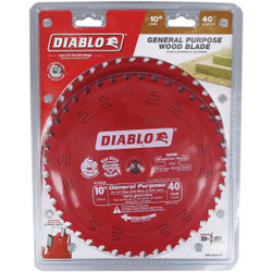 Diablo 10 In. 40-Tooth General Purpose Circular Saw Blade (2-Pack) D104040VP