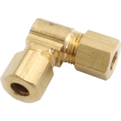 Anderson Metals 1/4" Compression Elbow 750065-04 Pack of 5