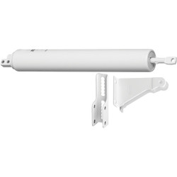 National Hardware White Medium Duty Pneumatic Screen Door Closer N100-033