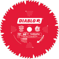 Diablo 12 In. 60-Tooth Combination Circular Saw Blade D1260X