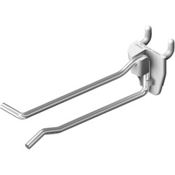 Southern Imperial 6 In. Metal 2-Piece Fastback Peg Hook 7114814056 Pack of 100
