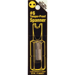 Best Way Tools #6 Spanner Security 1 In. 1/4 In. Hex Screwdriver Bit 86821