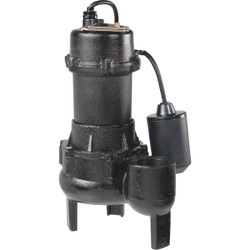 Wayne 1/2 H.P. Cast Iron Sewage Ejector Pump w/Tether Switch RPP50