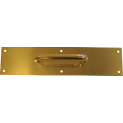 Tell Commercial Brass Pull Plate DT100068
