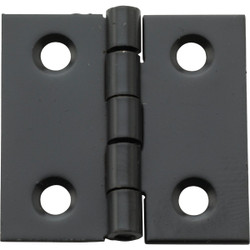 National 1 In. X 1 In. Oil Rubbed Bronze Broad Hinge (4-Pack) N211019