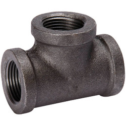Southland 1-1/4 In. Standard Malleable Black Iron Tee 520-606BG