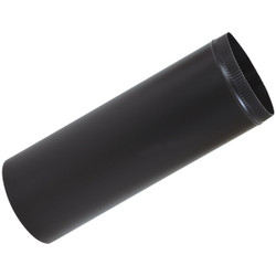 Imperial Snaplock 3 In. x 24 In. 1200 F Black Stove Pipe BM0343
