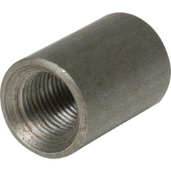 Anvil 1-1/4 In. Malleable Black Iron Standard Merchant Coupling 8700158200