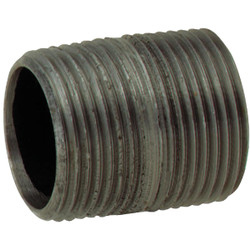 Anvil 1-1/2 In. x 2 In. Schedule 40 Steel Black Iron Nipple 8700143251