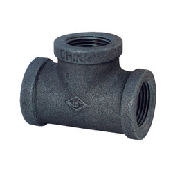 Southland 3/4 In. Standard Malleable Black Iron Tee 520-604BG