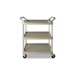 Rubbermaid® Commercial CART,UTILITY,3SHLF,PM FG342488PLAT