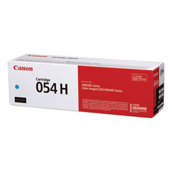 Canon® 3027c001 (054h) High-Yield Toner, 2,300 Page-Yield, Cyan 3027C001