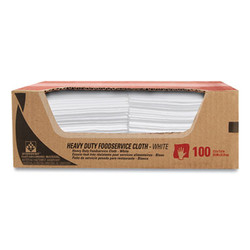 WypAll® Heavy-Duty Foodservice Cloths, 12.5 X 23.5, White, 100/carton 51631