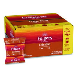 Folgers® Coffee Filter Packs, 100% Colombian, 1.4 Oz Pack, 40/carton 2550010107