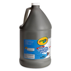 Crayola® Washable Paint, Black, 1 Gal Bottle 542128051