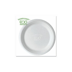 Eco-Products® PLATE,SUGARCANE,9IN,WH EP-P013NFA