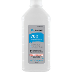 Swan 16 Oz. 70% Isopropyl Rubbing Alcohol 1000033127