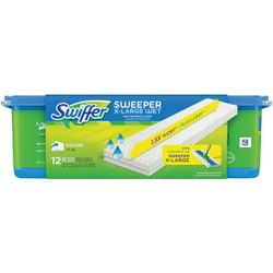 Swiffer Sweeper X-Large Wet Cloth Mop Refill (12-Count) 74471