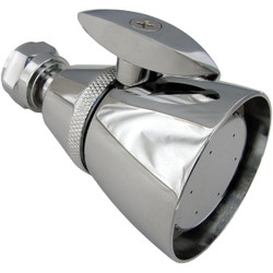 Lasco Chatam Style 1-Spray 1.8 GPM Fixed Shower Head, Chrome 08-2303