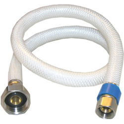 Lasco 3/8 In. C x 1/2 In. FIP x 24 In. L Braided Poly Vinyl Faucet Connector