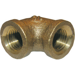 Lasco 1/4 In. FPT X 1/4 In. FPT 90 Deg. Brass Elbow (1/4 Bend) 17-9005