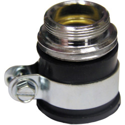Lasco Male Rubber Push On Faucet Adapter To Hose 09-1657