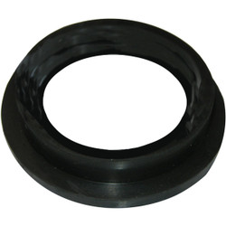 Lasco 1-1/2 In. Black Rubber Toilet Spud Flanged Washer  02-3055