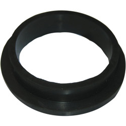 Lasco 2 In. Black Rubber Toilet Spud Flanged Washer  02-3057