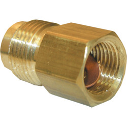 Lasco 3/8 In. F x 1/2 In. M Brass Flare Adapter 17-5833