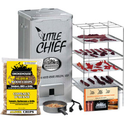 Little Chief 24.5 In. H. 250-Watt Vertical Front Load Electric Smoker