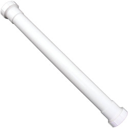 Lasco 1-1/2 In. OD x 16 In. L White Plastic Double-End Extension Tube 03-4327