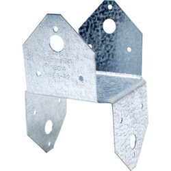 Simpson Strong-Tie 4 In. x 4 In. 18 ga Galvanized BC Post Cap & Base BC4