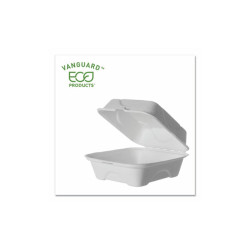 Eco-Products® CONTAINER,CLAMSHELL,WH EP-HC6NFA