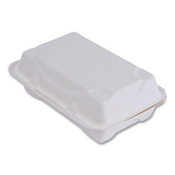 Eco-Products® CONTAINER,CLMSHL 9X6X3,WH EP-HC96NFA